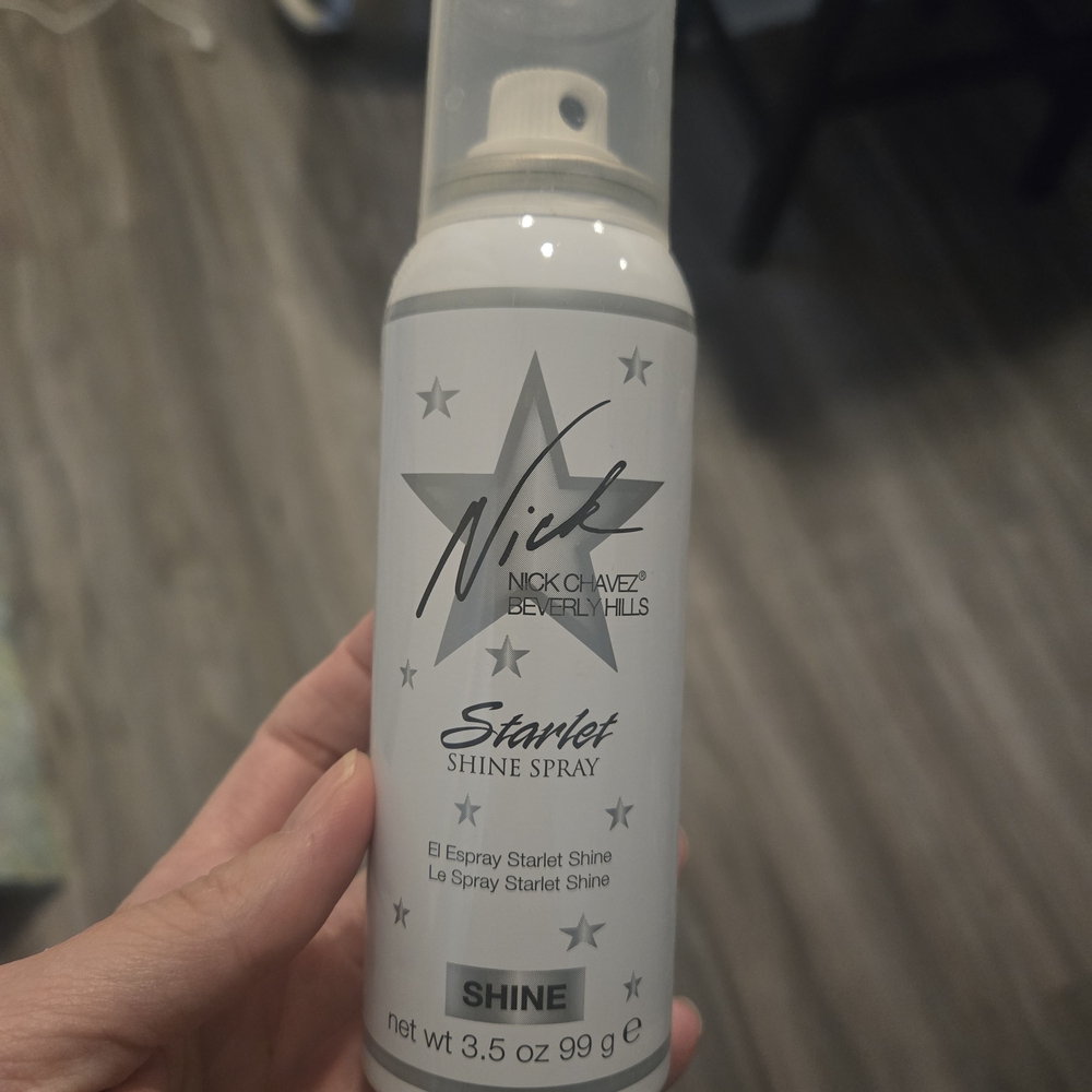 Nick Chavez Starlet Shine Spray - White/Silver Bottle